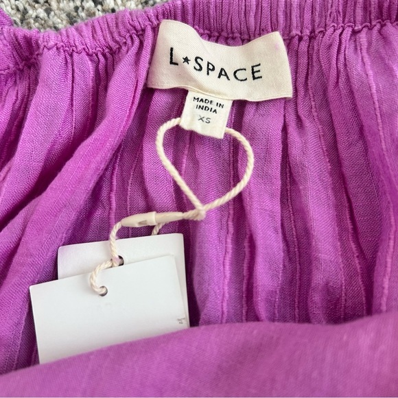 L Space Santorini Dress In Jewel Revolve X Small Maxi Sleeveless Tie Back NEW - Picture 9 of 13